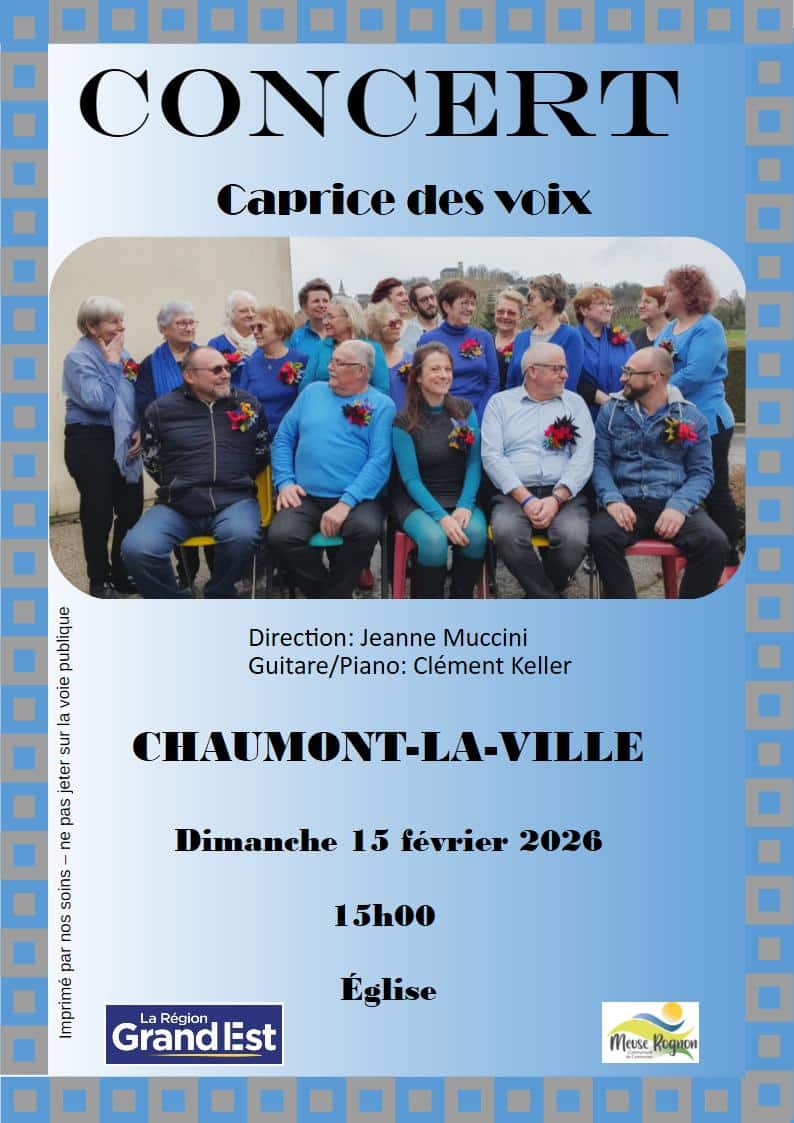 CONCERT CHORALE CAPRICE DES VOIX